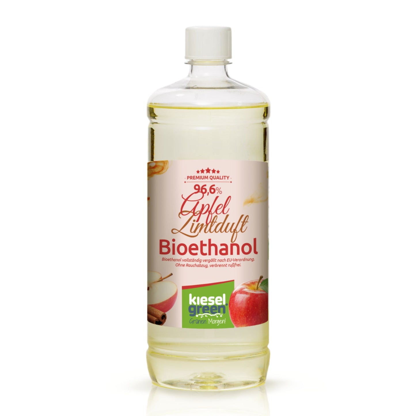 Bioethanol mit Apfel / Zimt Duft - 1 Liter
